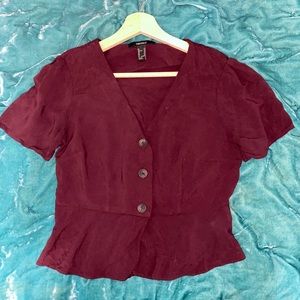 Burgundy Top